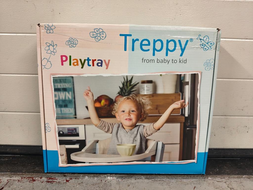 Treppy kindermeegroeistoel ACCESSOIRES, Kinderen en Baby's, Kinderstoelen, Ophalen, Zo goed als nieuw, Meegroeistoel, Gordel(s)