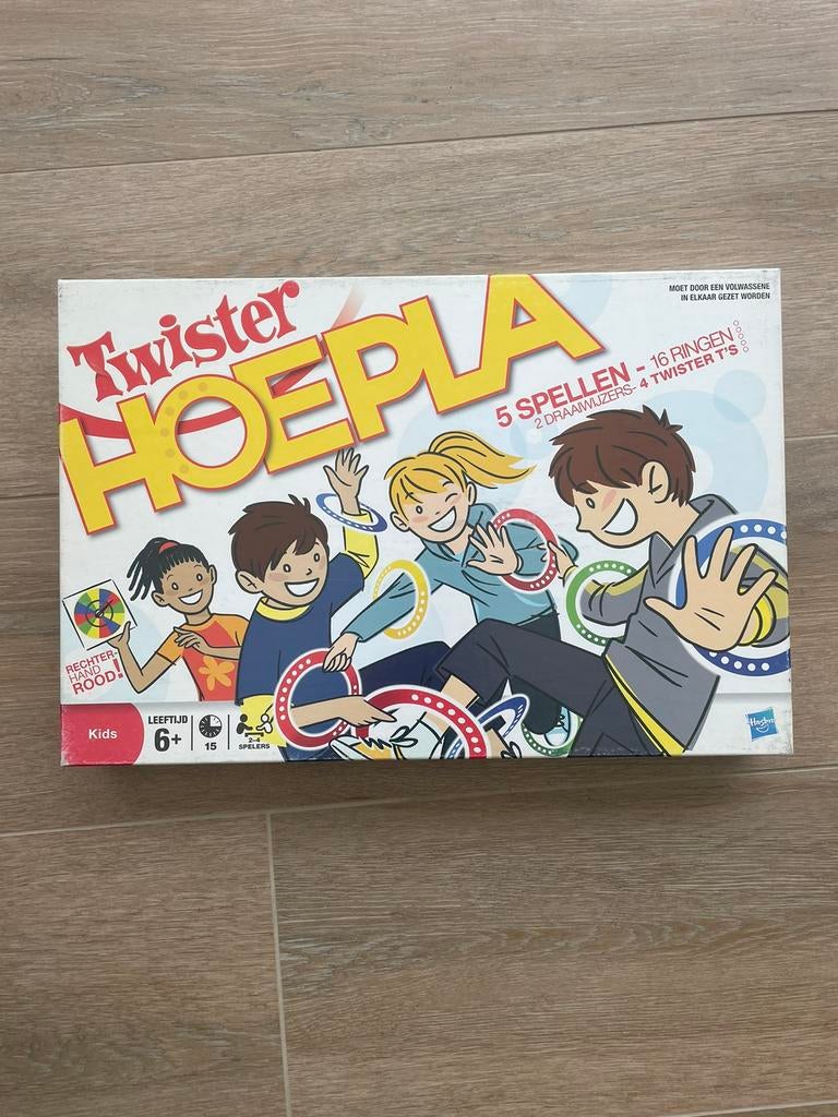 Twister HOEPLA - Hasbro, Kinderen en Baby's, Ophalen of Verzenden, Zo goed als nieuw, Ontdekken