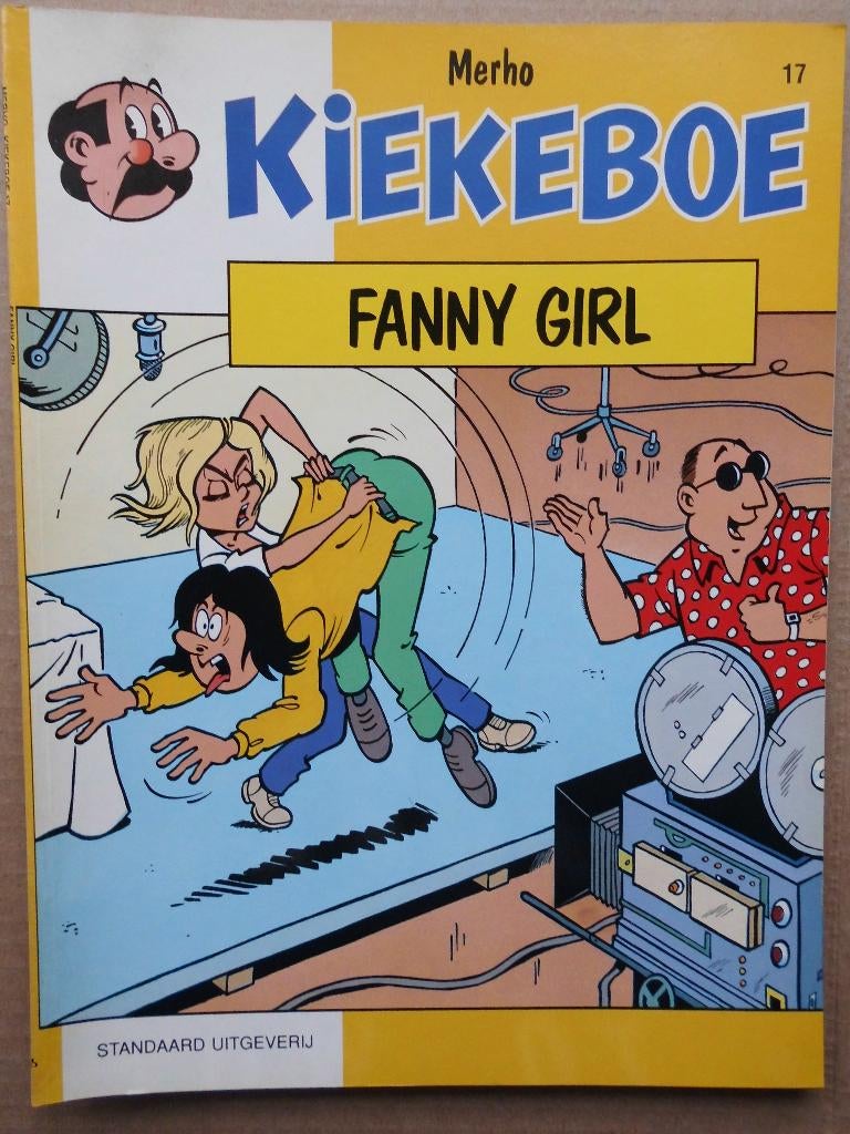 Kiekeboe - Fanny girl, Gelezen, Eén stripboek, Merho, Ophalen of Verzenden