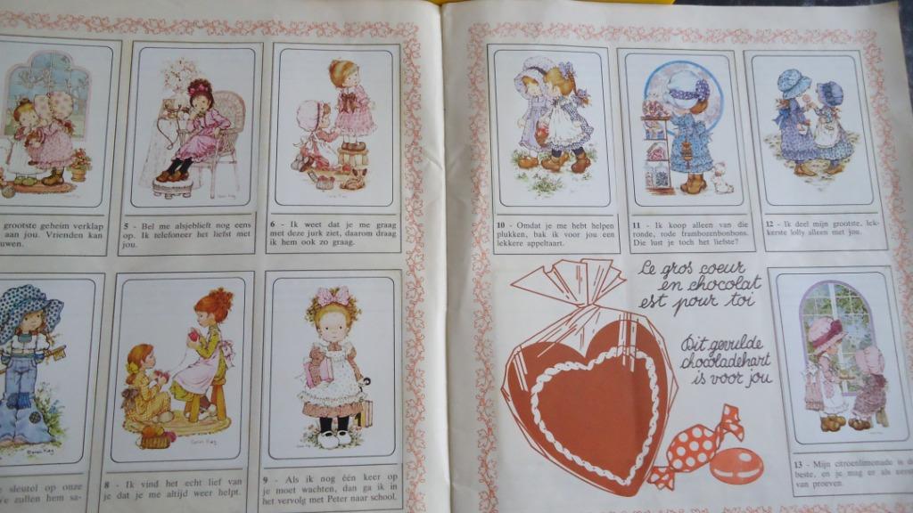 STICKER ALBUM SARAH KAY ANNO 1980, Ophalen of Verzenden