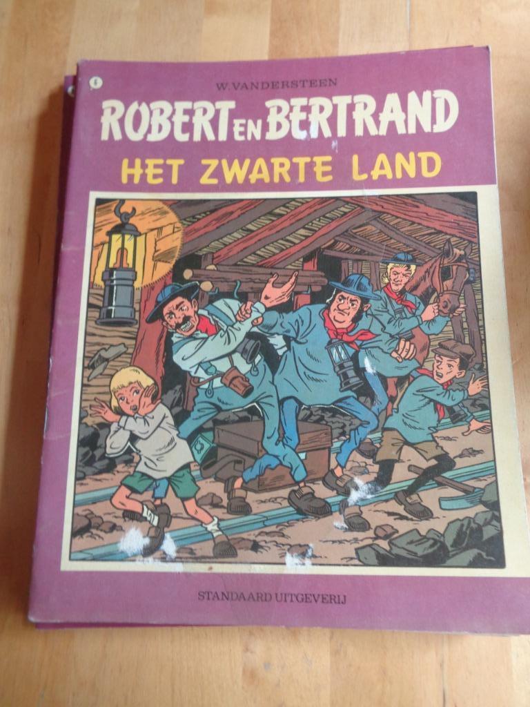 strips Robert en Bertrand, Boeken, Stripverhalen, Gelezen, Willy Vandersteen, Ophalen of Verzenden, Meerdere stripboeken