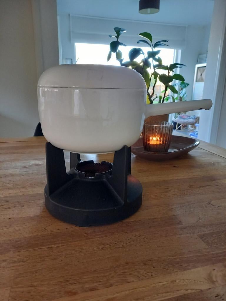 Castirone France gietijzeren fondue kaasfondue, Antiek en Kunst, Ophalen of Verzenden