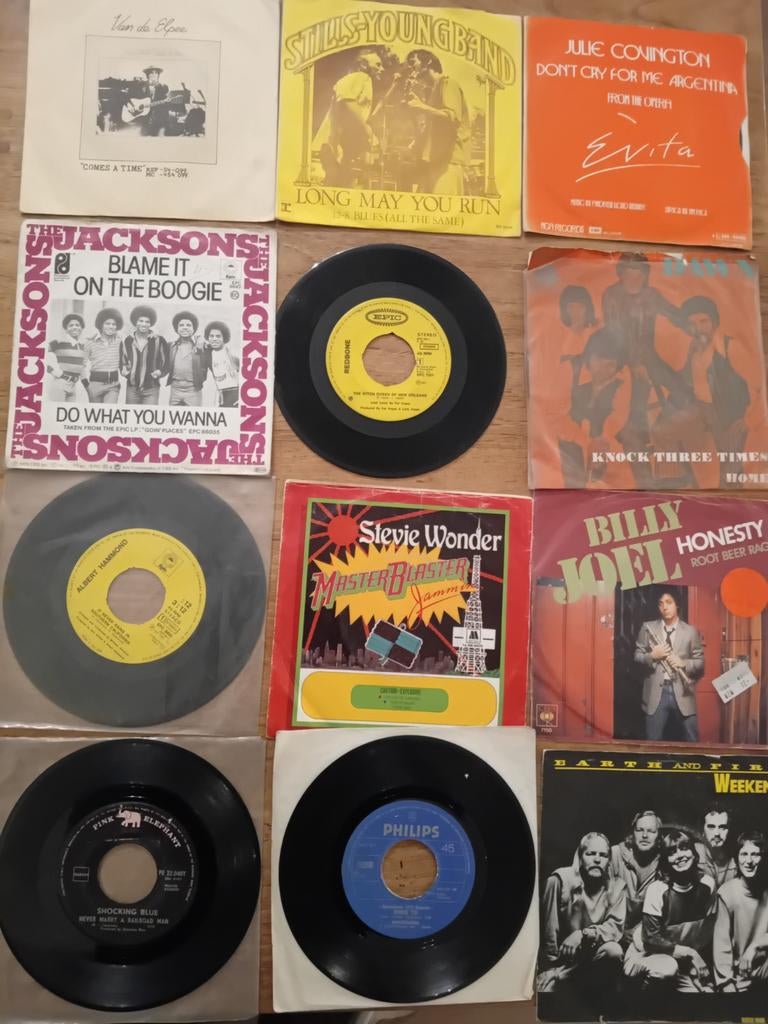 Lot van 12 seventies singles, Cd's en Dvd's, Vinyl | Dance en House, Ophalen of Verzenden, Gebruikt, Overige formaten, Overige genres