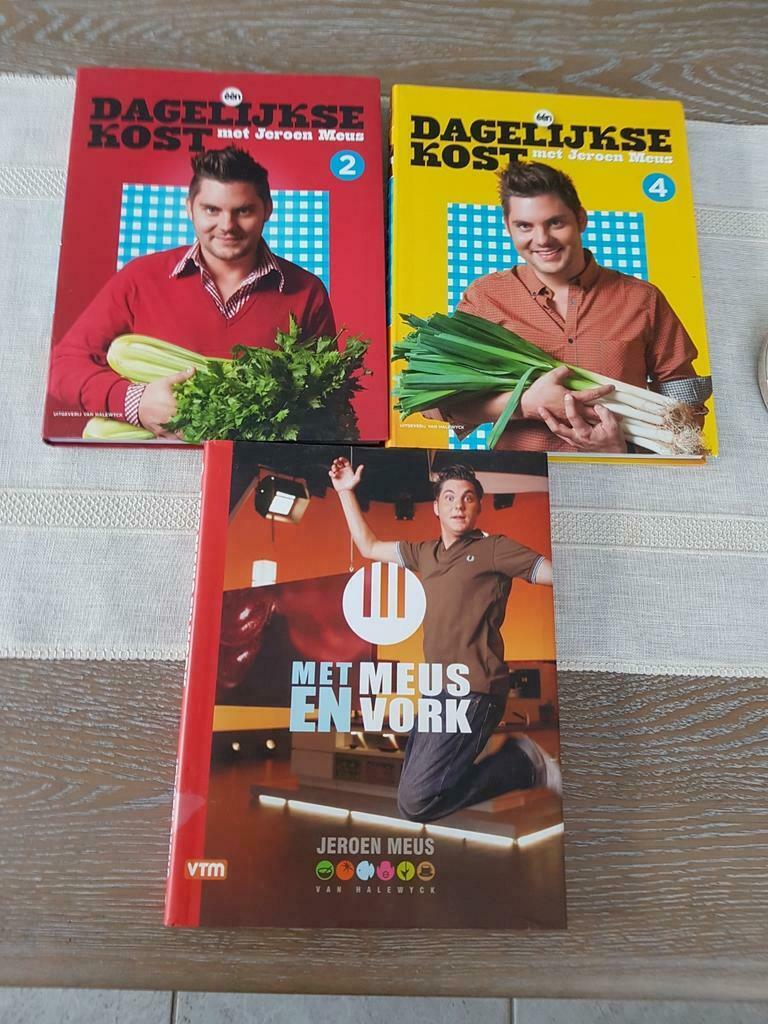 Kookboeken van Jeroen Meus, Boeken, Ophalen of Verzenden, Zo goed als nieuw