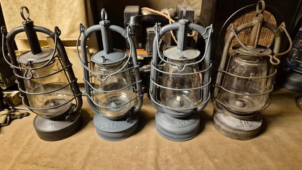 Lampes a petrole Ww2 DRP DRGM, Envoi, Armée de terre, Autres types