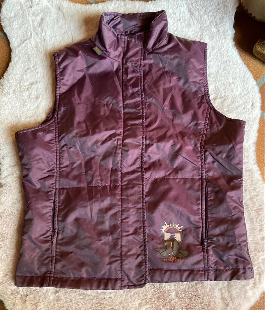 Bordeaux rode bodywarmer Only M., Kleding | Dames, Bodywarmers, Gedragen, Maat 38/40 (M), Rood, Ophalen of Verzenden