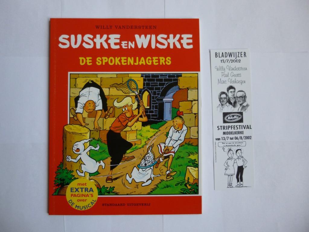 S&W RECLAME UITGAVE"DE SPOKENJAGERS"MIDDELKERKE UIT 2002, Willy Vandersteen, Eén stripboek, Nieuw, Ophalen of Verzenden