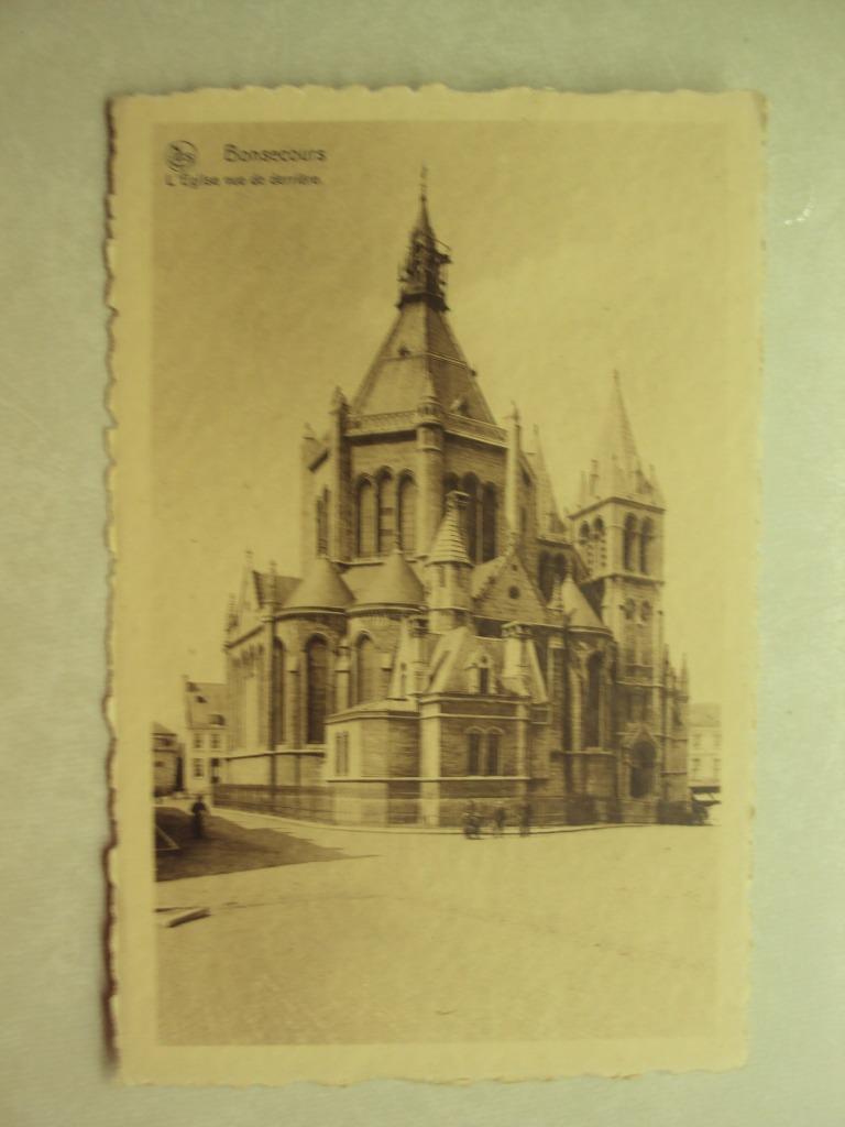 49209 - BONSECOURS - L'EGLISE VUE DU DERRIERE, Ophalen of Verzenden