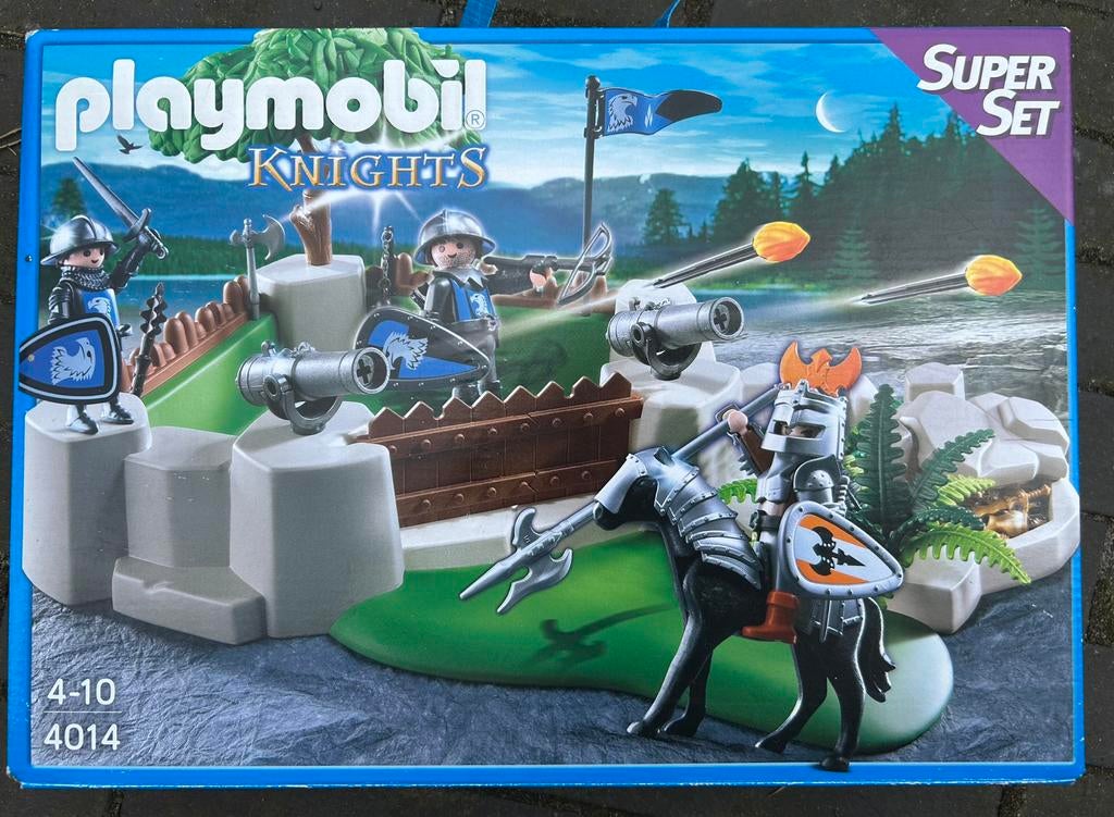 Playmobil Knights 4014 - Super set - Slag om de gouden schat, Ophalen of Verzenden, Zo goed als nieuw