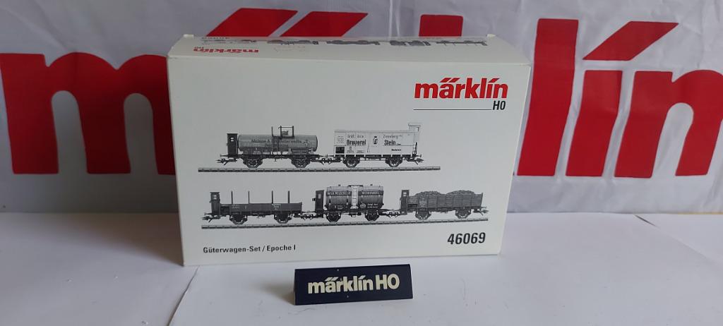 Marklin 46069 K.B.Sts.B. Wagenset, Wisselstroom, Wagon, Ophalen of Verzenden, Zo goed als nieuw