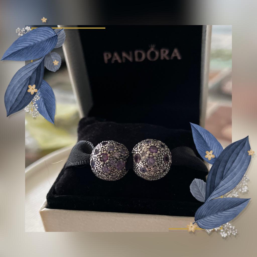 Magnifiques et authentiques clips de Pandora !!!, Handtassen en Accessoires, Bedels, Verzenden, Zo goed als nieuw, Zilver, Pandora