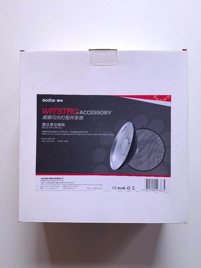 Godox Witstro Beauty Dish met grid, Ophalen of Verzenden, Nieuw, Overige typen