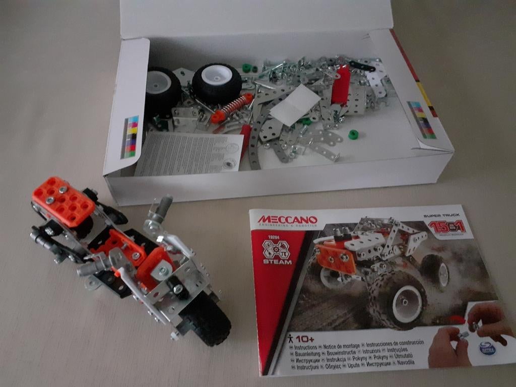 Meccano, Kinderen en Baby's, Speelgoed | Educatief en Creatief, Ophalen of Verzenden, Zo goed als nieuw