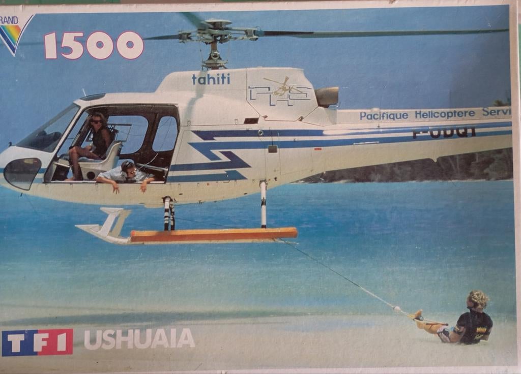 Puzzle 1500 pièces Barefoot helitracté, Enlèvement ou Envoi, Comme neuf