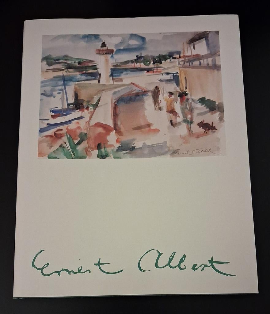 ERNEST ALBERT. Akwarellen en pastels - door Karel Mechiels, Ophalen of Verzenden