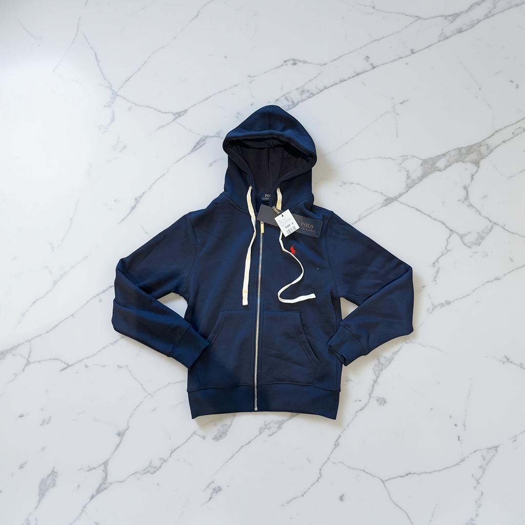 Ralph lauren zip up, Envoi, Comme neuf, Taille 46 (S) ou plus petite, Bleu