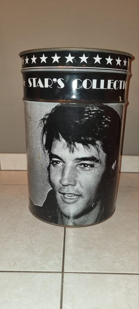 Elvis Presley deco-vuilnisbak, Huis en Inrichting, Zo goed als nieuw