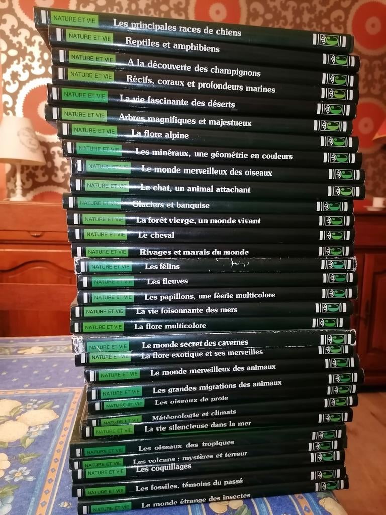 Collection 31 livres " Nature et vie ", Livres, Encyclopédies, Enlèvement ou Envoi, Comme neuf