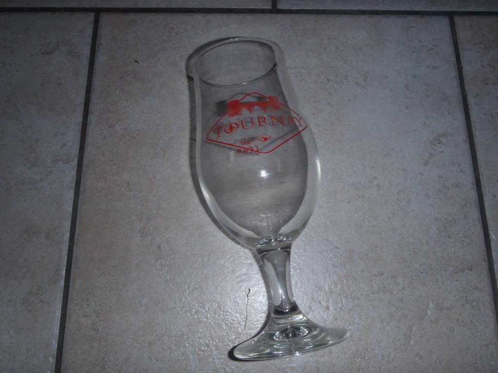 Verre à bière Tournay - 33 cl, Collections, Enlèvement ou Envoi, Neuf, Verre ou Verres