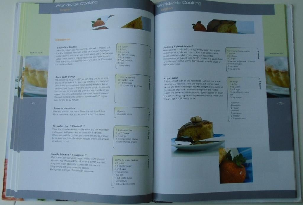 Worldwide Cooking Kochbuch, Cookbook, Livre de cuisine,, Ophalen of Verzenden, Zo goed als nieuw