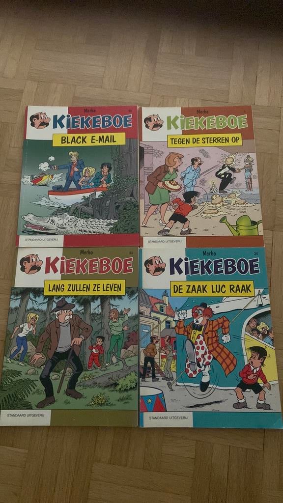 Kiekeboe lot 4 strips 90 5 83 34, Boeken, Ophalen of Verzenden, Zo goed als nieuw