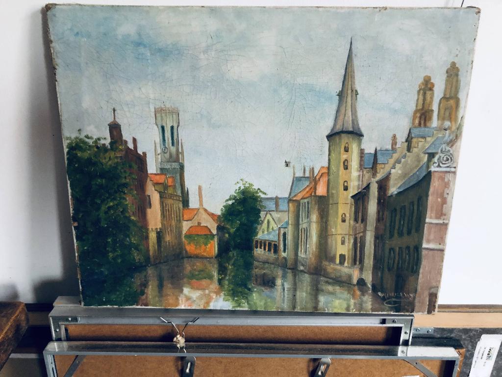 schilderij Maurice Wybo, Ophalen