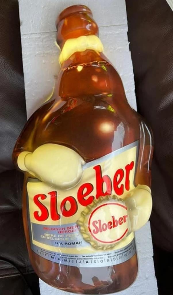 Sloeber lichtreclame Roman, Ophalen of Verzenden, Zo goed als nieuw, Reclamebord