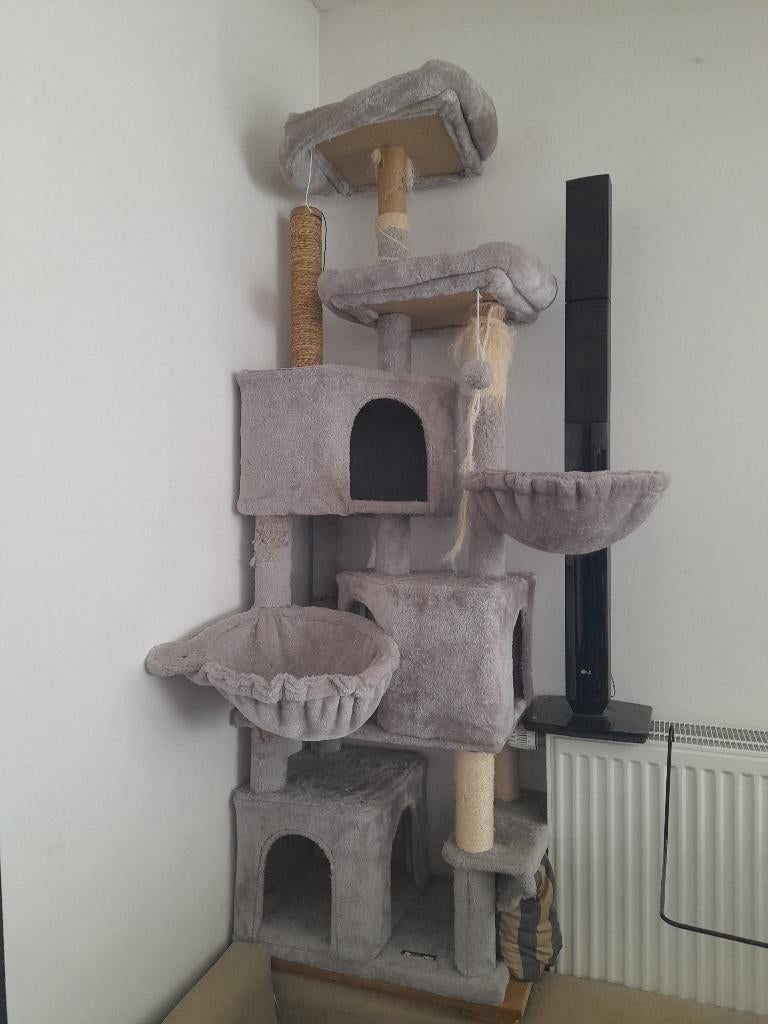 Kat materiaal (krabpaal, enz), Ophalen, Gebruikt