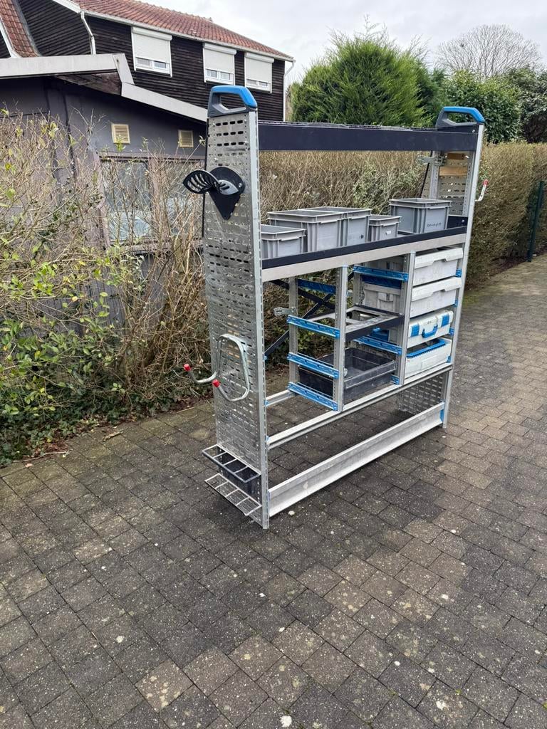 Sortimo rekken, Ophalen, Zo goed als nieuw