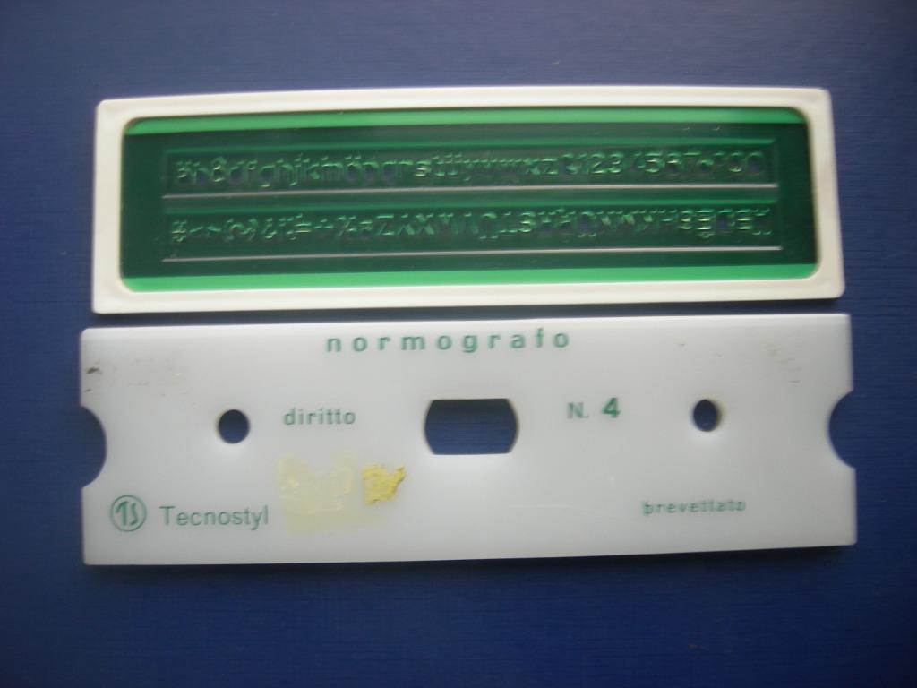Normographe 4mm, Envoi, Neuf, Autres types