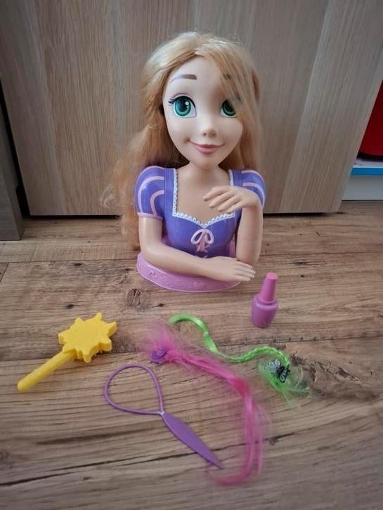 Rapunzel kapper, Kinderen en Baby's, Speelgoed | Poppen, Ophalen, Gebruikt