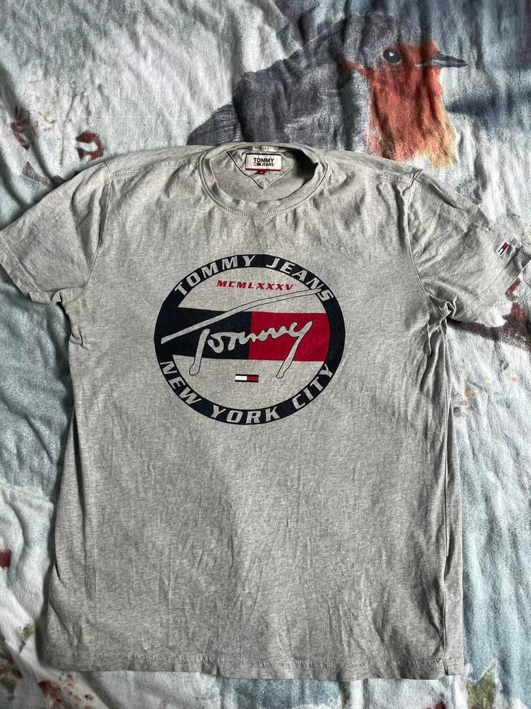 Tshirt Tommy Hilfiger, Kleding | Heren, T-shirts, Ophalen, Maat 48/50 (M), Tommy hilfiger, Grijs
