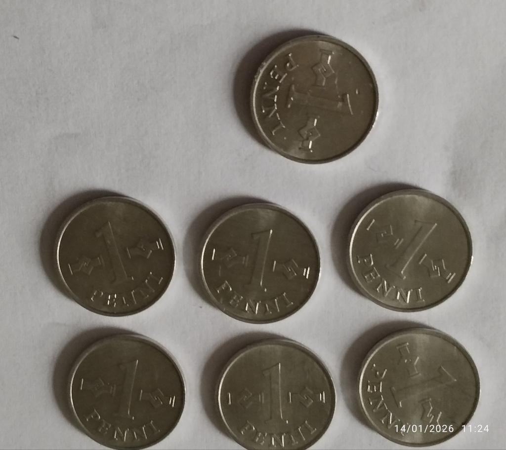 Pièces de Finlande, Enlèvement ou Envoi