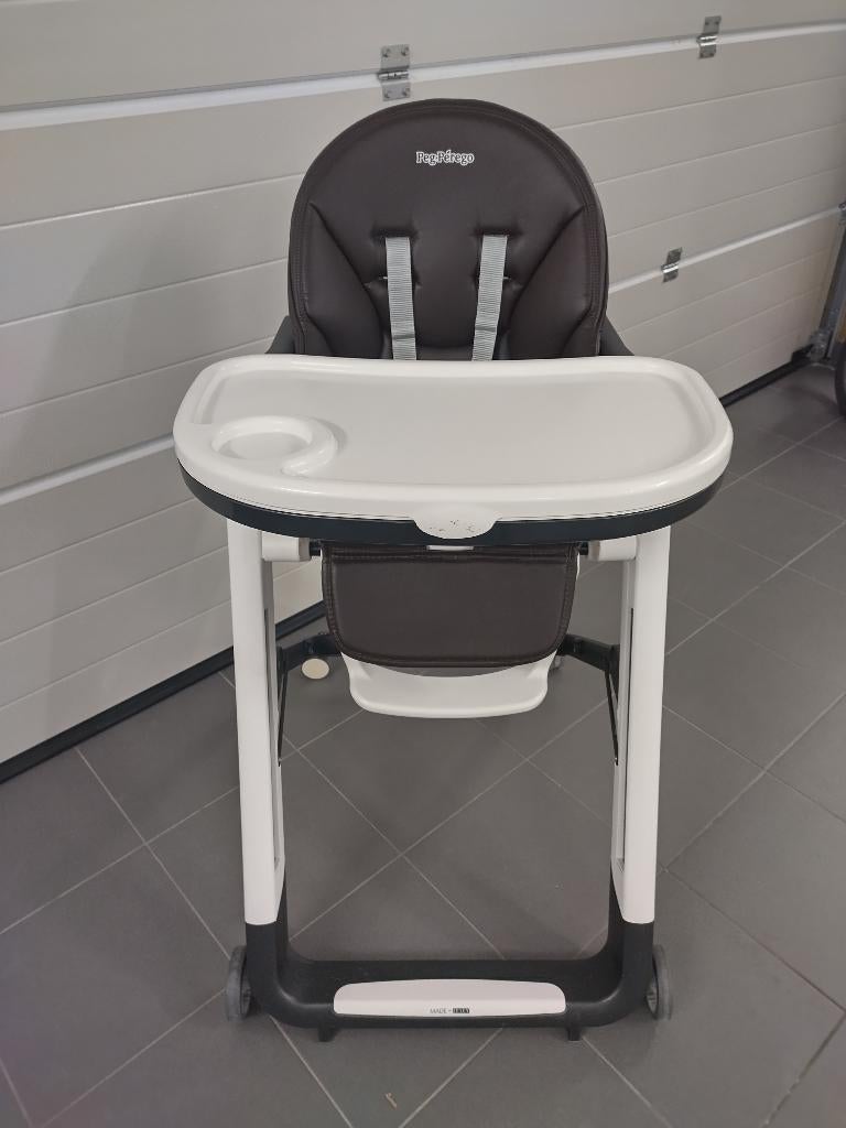 Kinderstoel - Peg Perego - Siesta Follow Me, Ophalen, Zo goed als nieuw, Gordel(s)