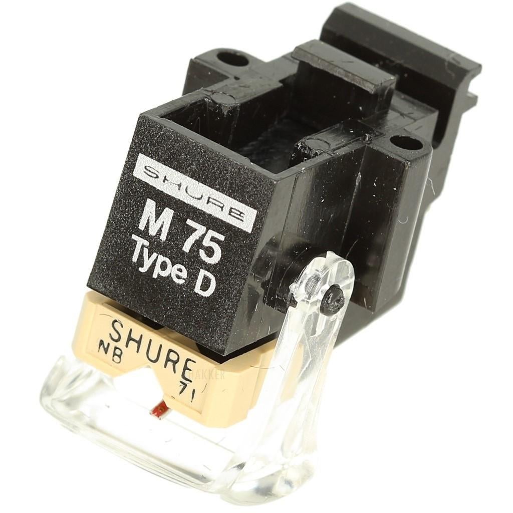 Élément de prélèvement Dual avec cellule Shure M75 sans aigu, Enlèvement ou Envoi, Comme neuf