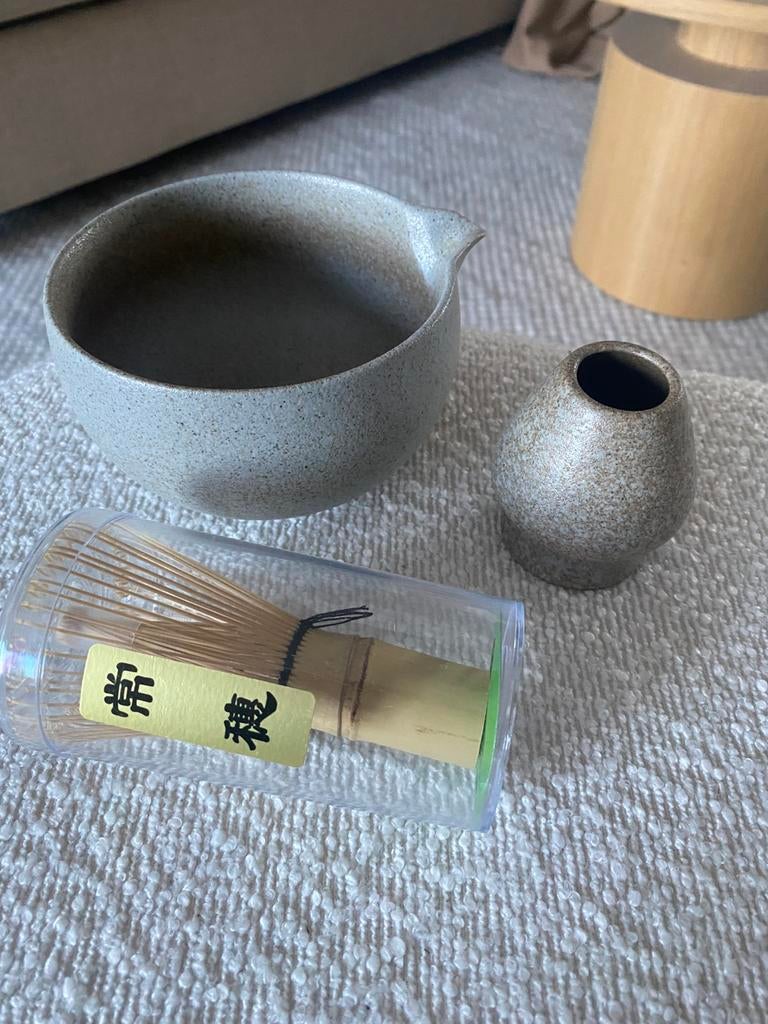 Matcha set keramiek, Ophalen, Zo goed als nieuw