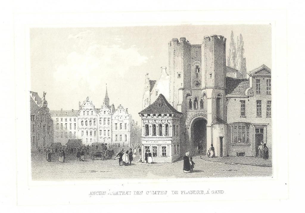 1844 - het Gravensteen te Gent, Antiek en Kunst, Verzenden