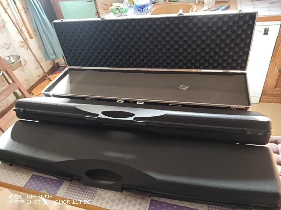 valises de transports carabine, Ophalen, Gebruikt