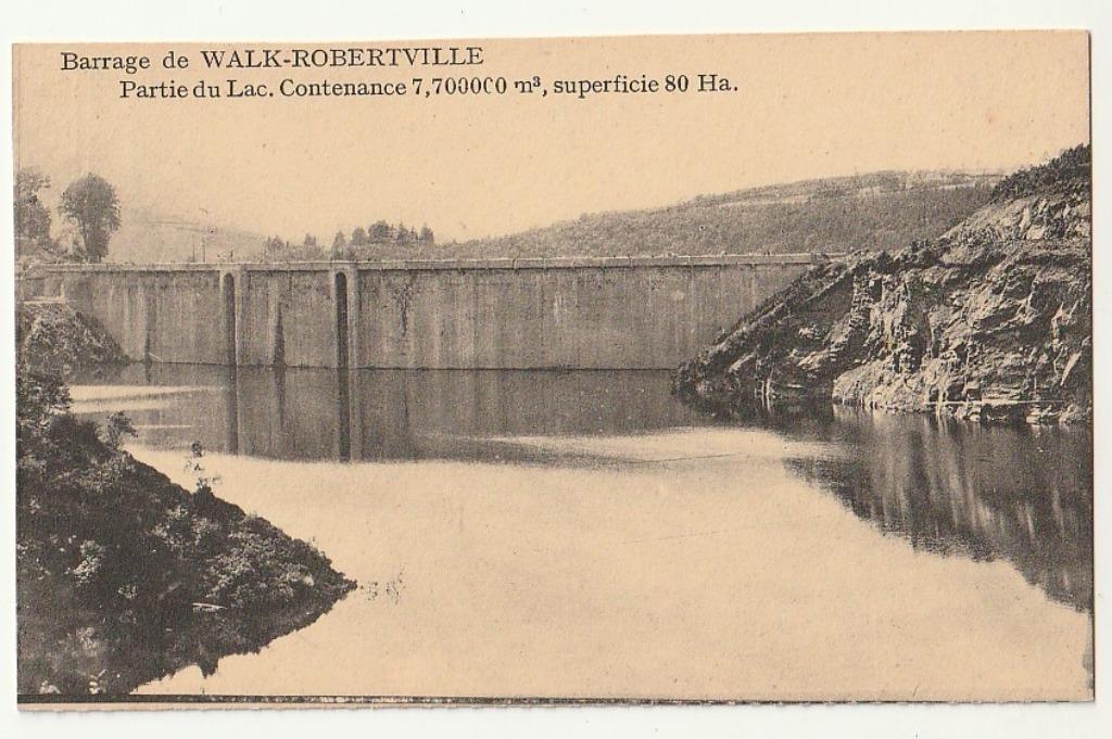 Walk-Robertville Dam Een deel van het meer, Verzenden, Ongelopen, Luik