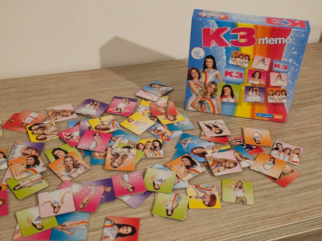 K3 Memory spel, Enlèvement ou Envoi