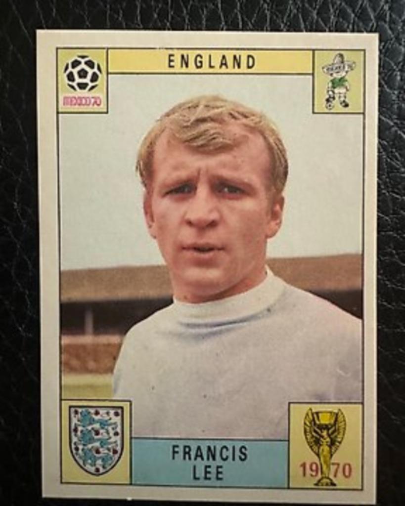 Carte de football Panini COUPE DU MONDE MEXICO 1970  LEE, Envoi, Comme neuf, Image