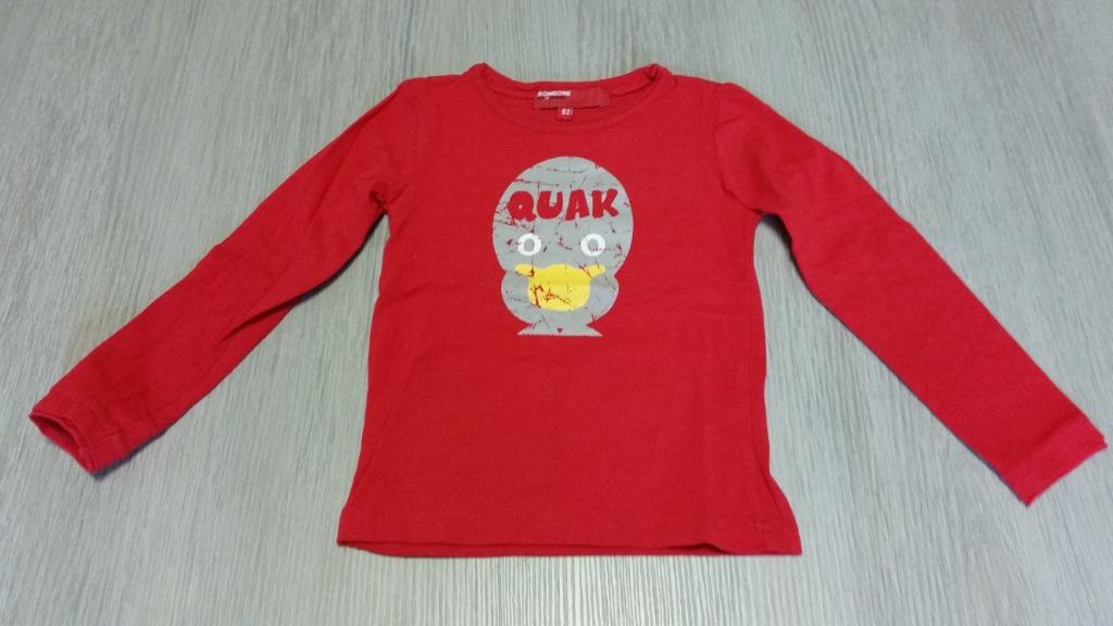Longsleeve rood Someone 92, Kinderen en Baby's, Kinderkleding | Maat 92, Meisje, Ophalen of Verzenden, Zo goed als nieuw, Someone
