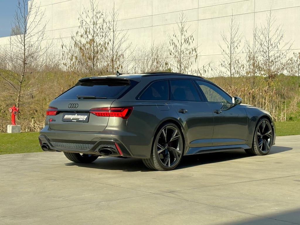 Audi RS6 Avant    green singularity loaded with carbon, Cuir, Achat, 3996 cm³, Euro 6