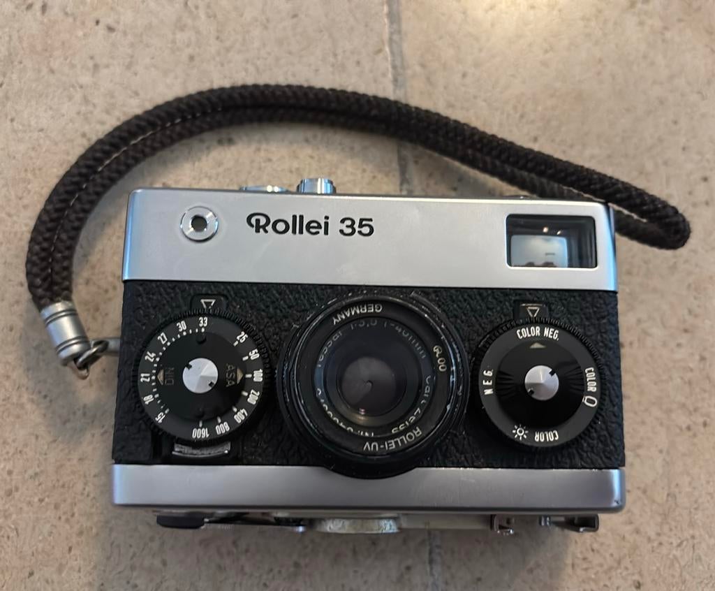 Rollei 35 camera, Audio, Tv en Foto, Fotocamera's Analoog, Ophalen of Verzenden, Gebruikt