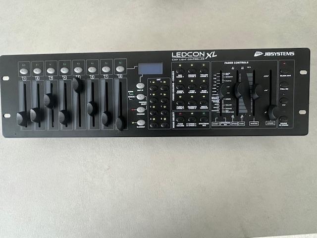 JB Systems Ledcon XL sturing, Ophalen, Zo goed als nieuw, Overige typen