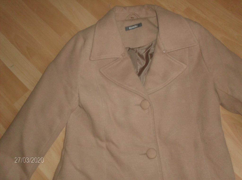 JAS BRUIN MERK BEL & BO – MAAT M, Kleding | Dames, Jassen | Winter, Maat 38/40 (M), Bruin, Bel & Bo, Ophalen of Verzenden
