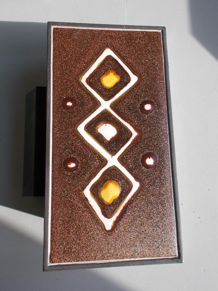 vintage deurklink 1960 -70, Ophalen of Verzenden, Zo goed als nieuw, Klink of Kruk