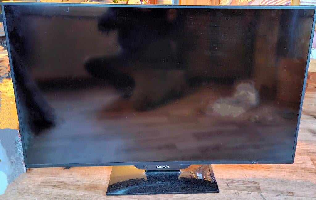 TV Medion LCD écran 55"/1,25m, TV, Hi-fi & Vidéo, Autres marques, LCD, Enlèvement, Utilisé