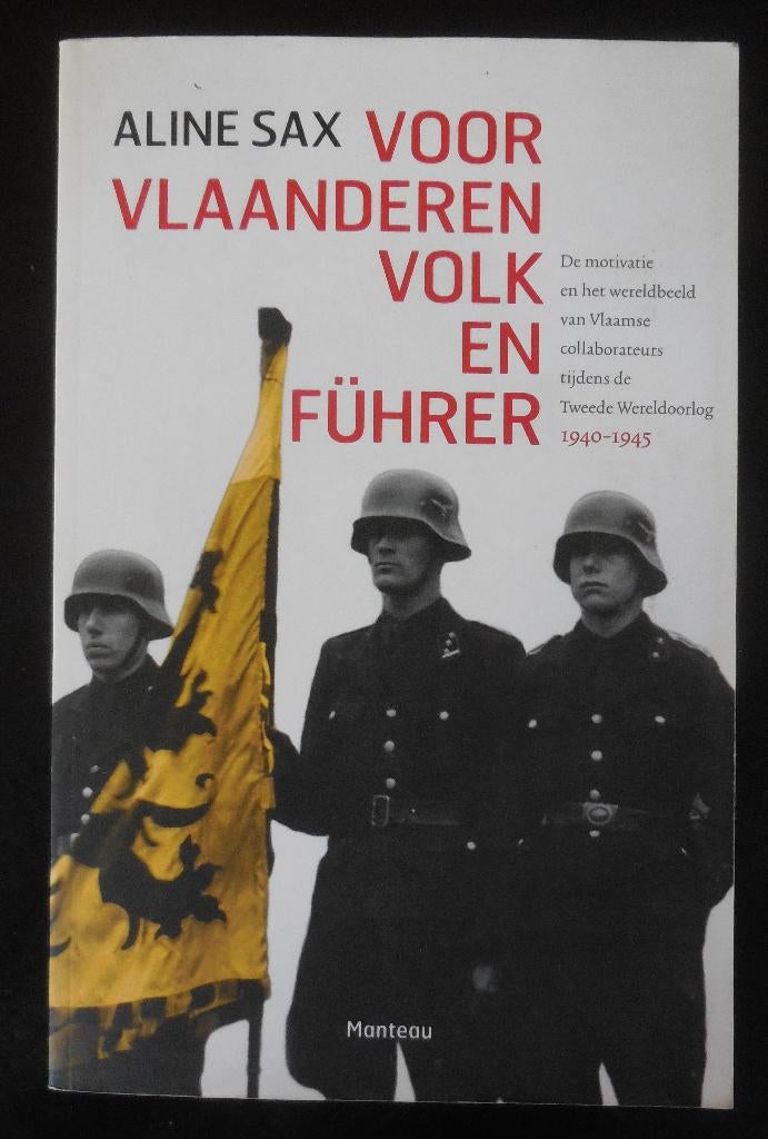 Voor Vlaanderen Volk en Führer - Aline Sax - 2018, Boeken, Oorlog en Militair, Zo goed als nieuw, Tweede Wereldoorlog, Ophalen of Verzenden