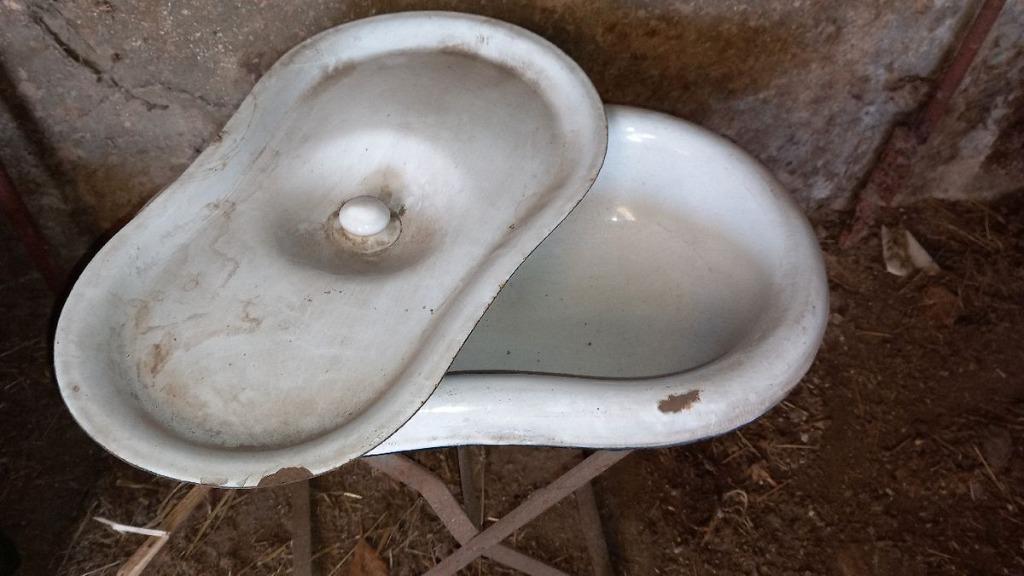 bidet vintage émaillé, Enlèvement